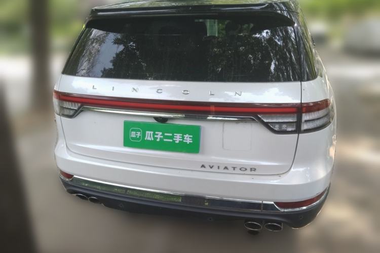 Used Lincoln Aviator 2021 3.0T V6 Four-Wheel Drive Zunya Edition Rear