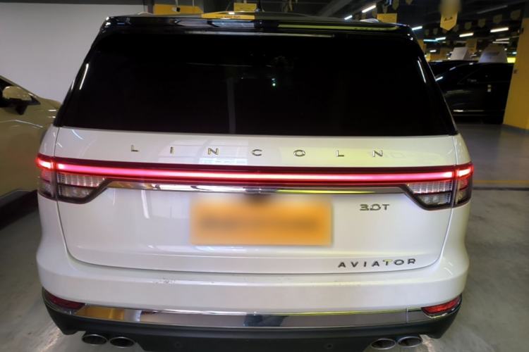 Used Lincoln Aviator 2021 3.0T V6 Four-Wheel Drive Zunya Edition Rear