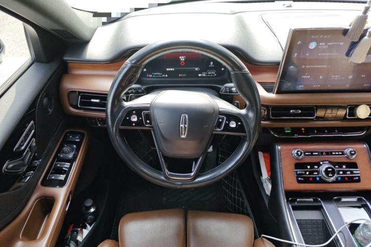 Used Lincoln Aviator 2021 3.0T V6 Four-Wheel Drive Zunya Edition Steering Wheel