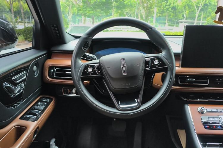 Used Lincoln Aviator 2021 3.0T V6 Four-Wheel Drive Zunya Edition Steering Wheel