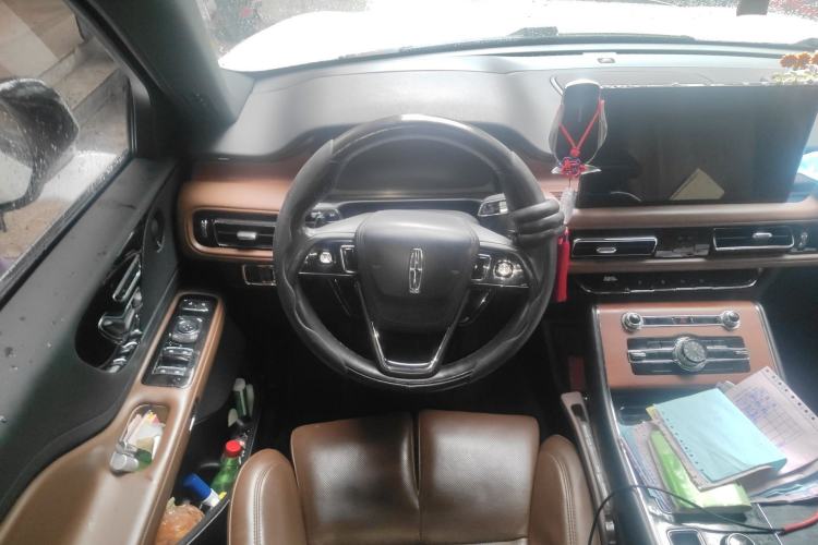 Used Lincoln Aviator 2021 3.0T V6 Four-Wheel Drive Zunya Edition Steering Wheel