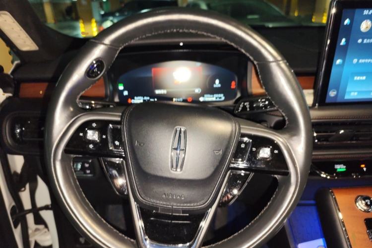 Used Lincoln Aviator 2021 3.0T V6 Four-Wheel Drive Luxury Edition Steering Wheel