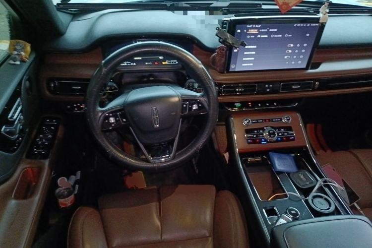 Used Lincoln Aviator 2021 3.0T V6 Four-Wheel Drive Zunya Edition Steering Wheel