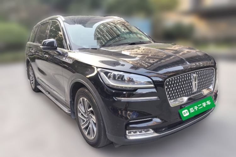 Used Lincoln Aviator 2022 3.0T V6 Four-Wheel Drive Luxury Edition Front Right 45 Deg