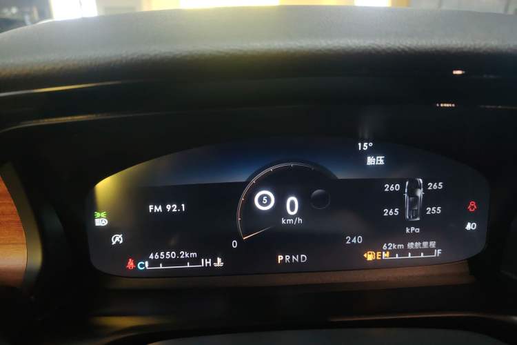 Used Lincoln Aviator 2022 3.0T V6 Four-Wheel Drive Luxury Edition Instrument Cluster