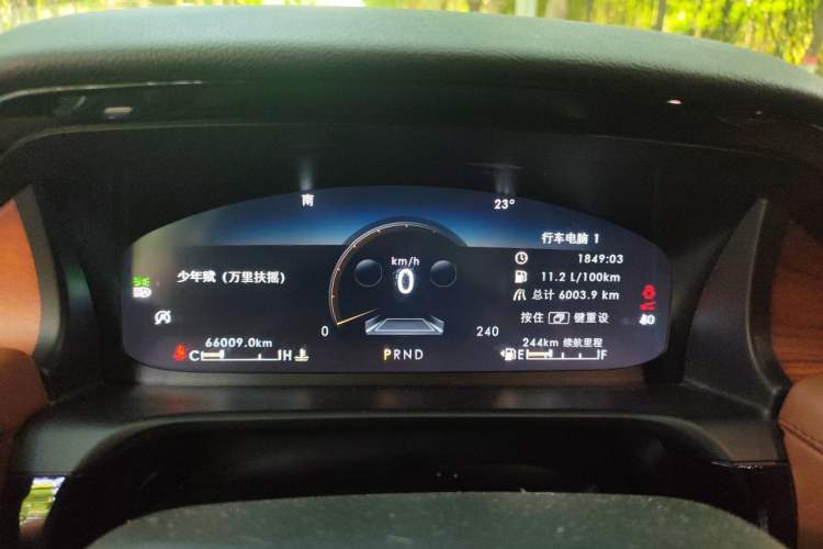 Used Lincoln Aviator 2022 3.0T V6 Four-Wheel Drive Luxury Edition Instrument Cluster