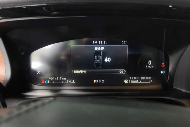 Used Lincoln Aviator 2022 3.0T V6 Four-Wheel Drive Luxury Edition Instrument Cluster