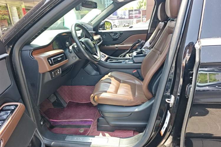 Used Lincoln Aviator 2022 3.0T V6 Four-Wheel Drive Luxury Edition Left Front Seat