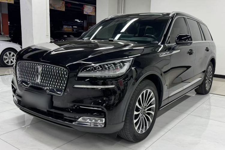 Used Lincoln Aviator 2022 3.0T V6 Four-Wheel Drive Luxury Edition Left Side