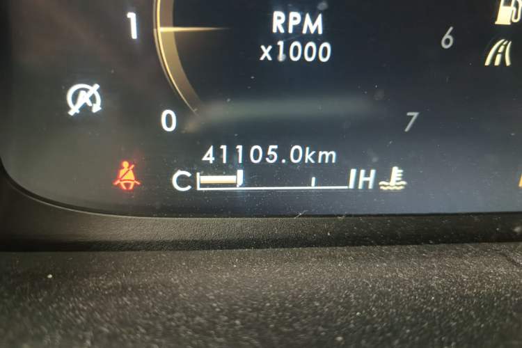 Used Lincoln Aviator 2022 3.0T V6 Four-Wheel Drive Luxury Edition Odometer Close Up