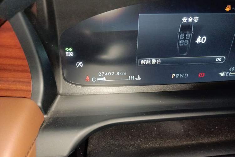 Used Lincoln Aviator 2022 3.0T V6 Four-Wheel Drive Luxury Edition Odometer Close Up
