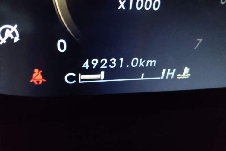 Used Lincoln Aviator 2022 3.0T V6 Four-Wheel Drive Luxury Edition Odometer Close Up