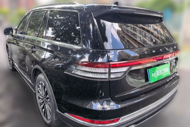 Used Lincoln Aviator 2022 3.0T V6 Four-Wheel Drive Luxury Edition Rear Left 45 Deg