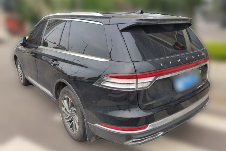 Used Lincoln Aviator 2022 3.0T V6 Four-Wheel Drive Luxury Edition Rear Left 45 Deg