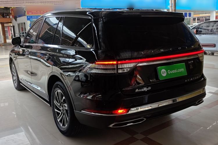 Used Lincoln Aviator 2022 3.0T V6 Four-Wheel Drive Luxury Edition Rear Left 45 Deg
