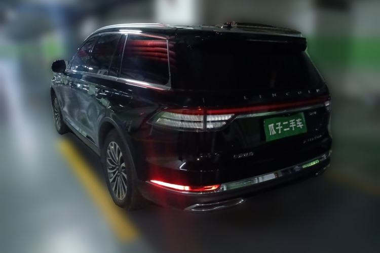 Used Lincoln Aviator 2022 3.0T V6 Four-Wheel Drive Luxury Edition Rear Left 45 Deg