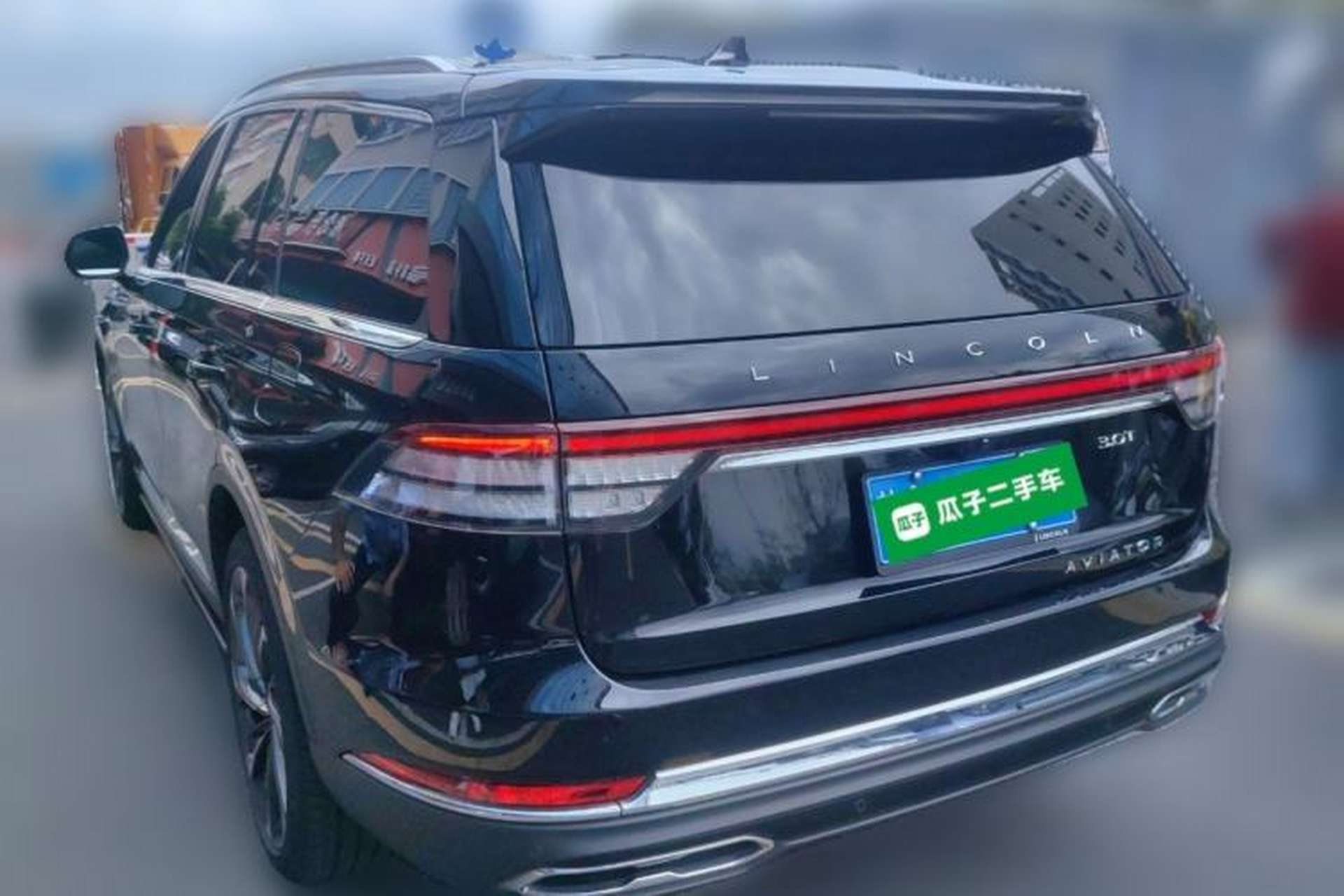 Used Lincoln Aviator 2022 3.0T V6 Four-Wheel Drive Executive Edition Rear Left 45 Deg