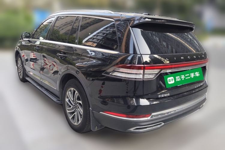 Used Lincoln Aviator 2022 3.0T V6 Four-Wheel Drive Luxury Edition Rear Left 45 Deg