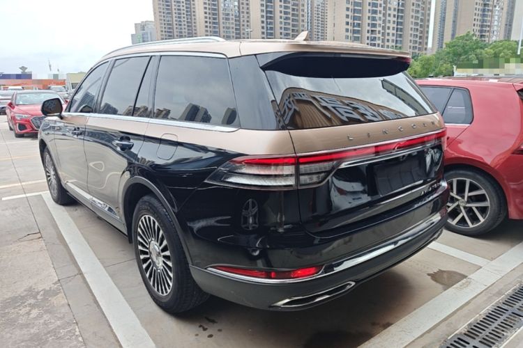 Used Lincoln Aviator 2022 3.0T V6 Four-Wheel Drive Luxury Edition Rear Left 45 Deg