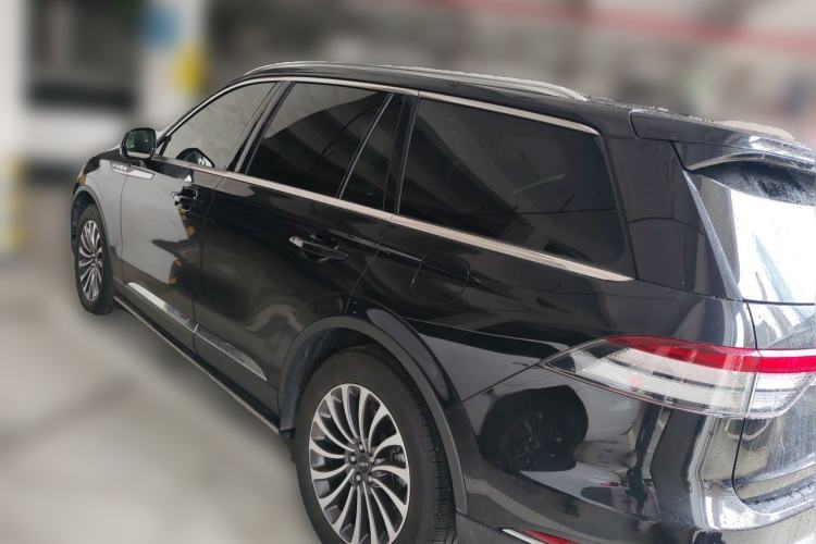 Used Lincoln Aviator 2022 3.0T V6 Four-Wheel Drive Luxury Edition Rear Left 45 Deg