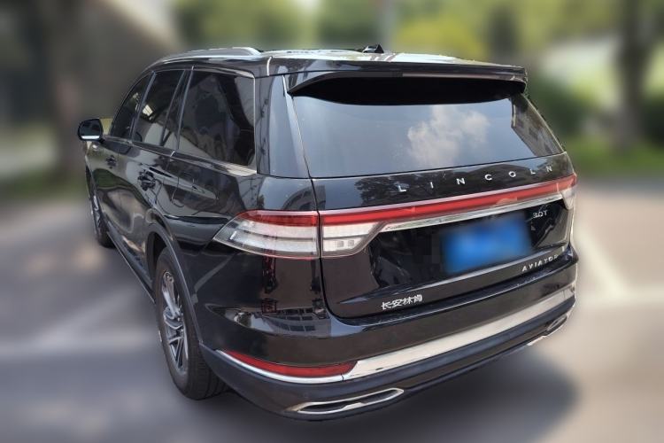 Used Lincoln Aviator 2022 3.0T V6 Four-Wheel Drive Luxury Edition Rear Left 45 Deg