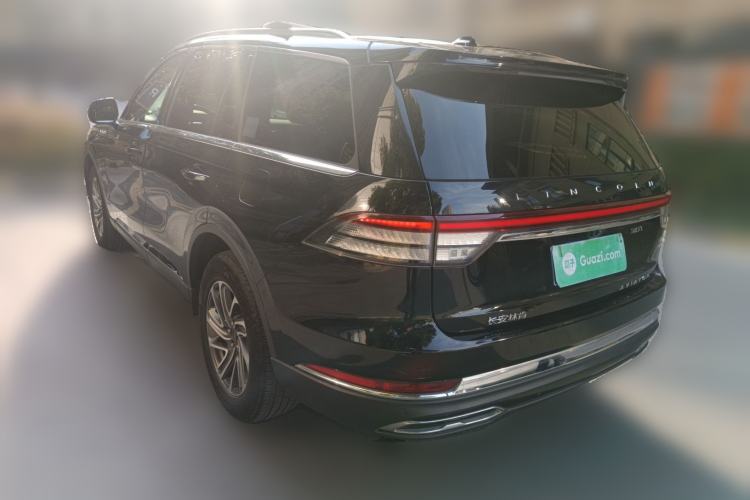 Used Lincoln Aviator 2022 3.0T V6 Four-Wheel Drive Luxury Edition Rear Left 45 Deg