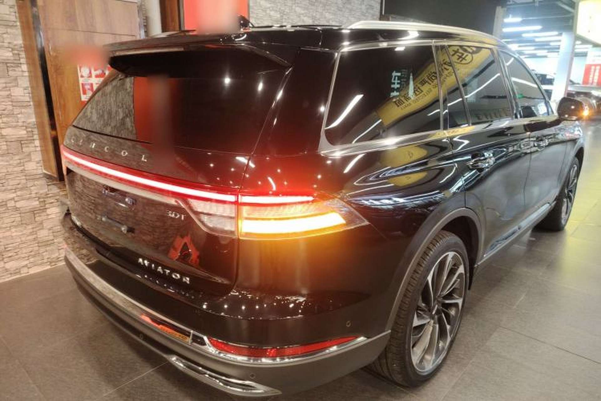 Used Lincoln Aviator 2022 3.0T V6 Four-Wheel Drive Executive Edition Rear Right 45 Deg