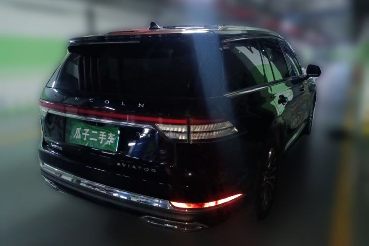 Used Lincoln Aviator 2022 3.0T V6 Four-Wheel Drive Luxury Edition Rear Right 45 Deg