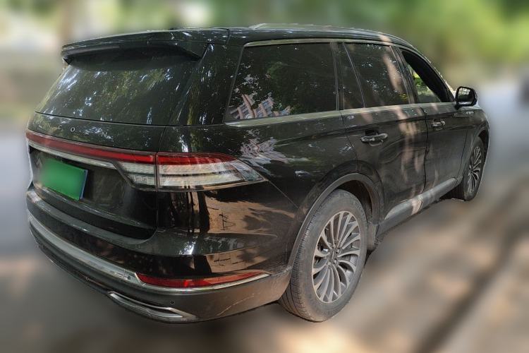 Used Lincoln Aviator 2022 3.0T V6 Four-Wheel Drive Luxury Edition Rear Right 45 Deg