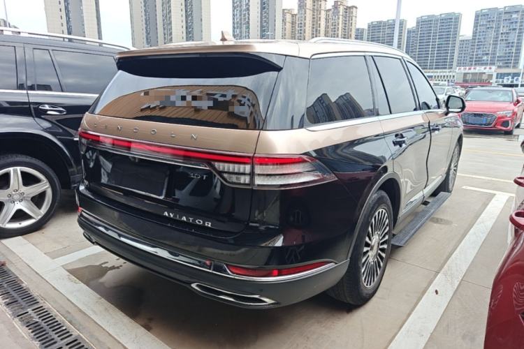 Used Lincoln Aviator 2022 3.0T V6 Four-Wheel Drive Luxury Edition Rear Right 45 Deg