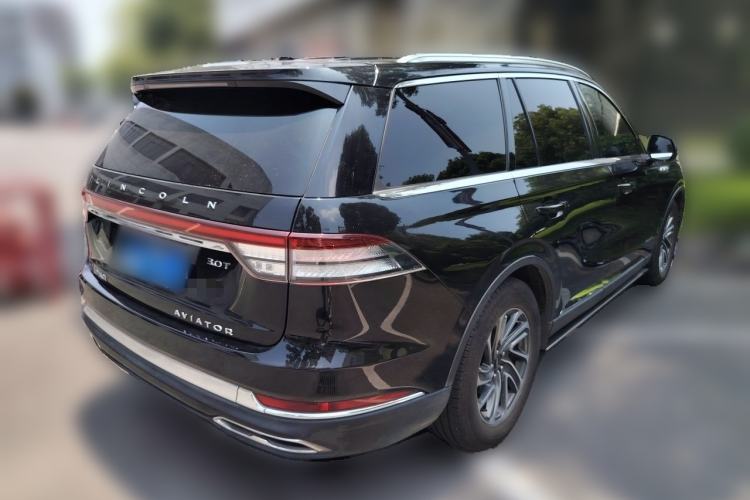 Used Lincoln Aviator 2022 3.0T V6 Four-Wheel Drive Luxury Edition Rear Right 45 Deg