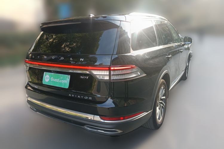 Used Lincoln Aviator 2022 3.0T V6 Four-Wheel Drive Luxury Edition Rear Right 45 Deg