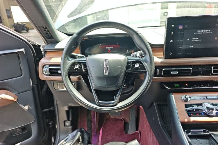 Used Lincoln Aviator 2022 3.0T V6 Four-Wheel Drive Luxury Edition Steering Wheel