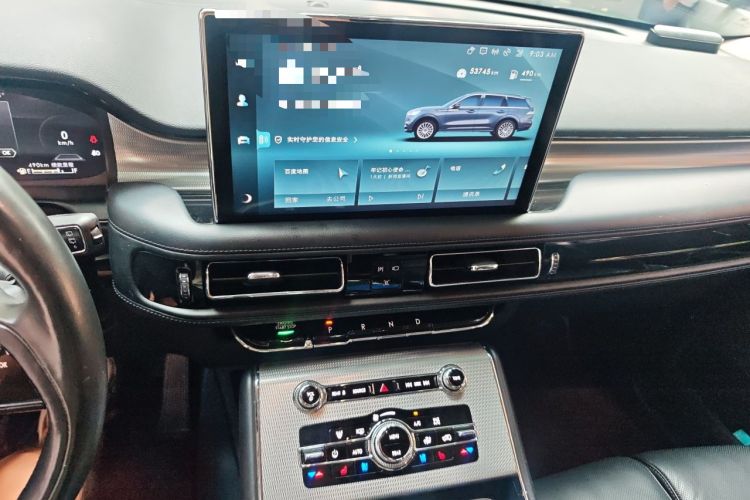 Used Lincoln Aviator 2022 3.0T V6 Four-Wheel Drive Centennial Limited Edition Audio And AC Panel