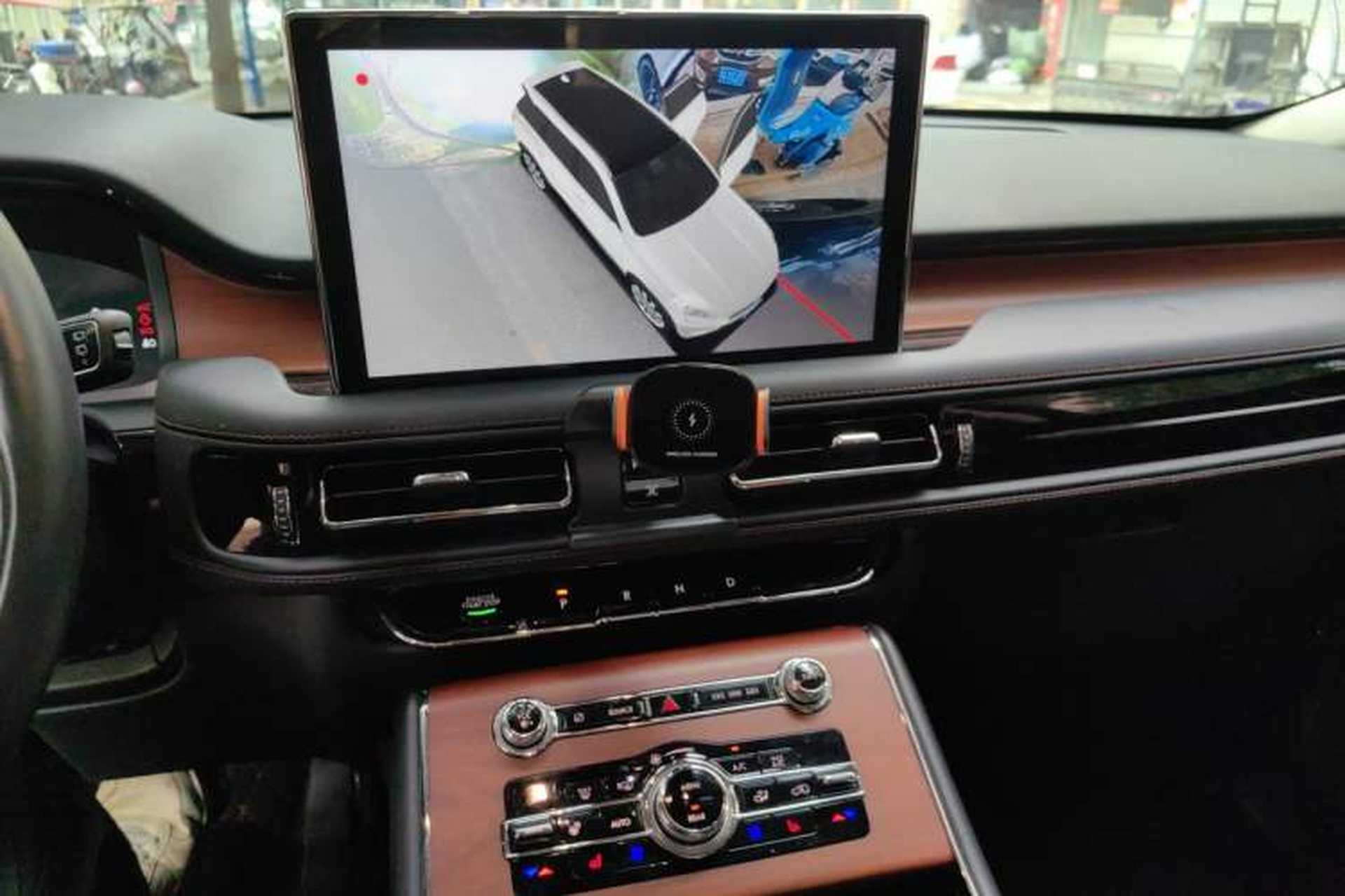 Used Lincoln Aviator 2022 3.0T V6 Four-Wheel Drive Luxury Edition Audio And AC Panel