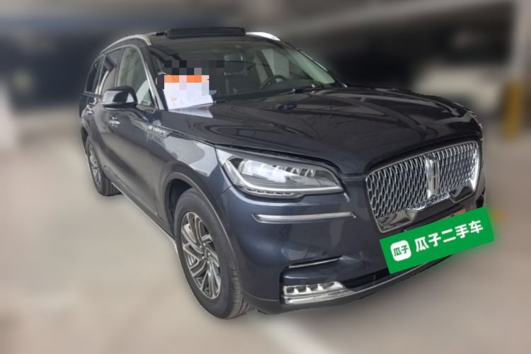 Used Lincoln Aviator 2022 3.0T V6 Four-Wheel Drive Luxury Edition Front Right 45 Deg