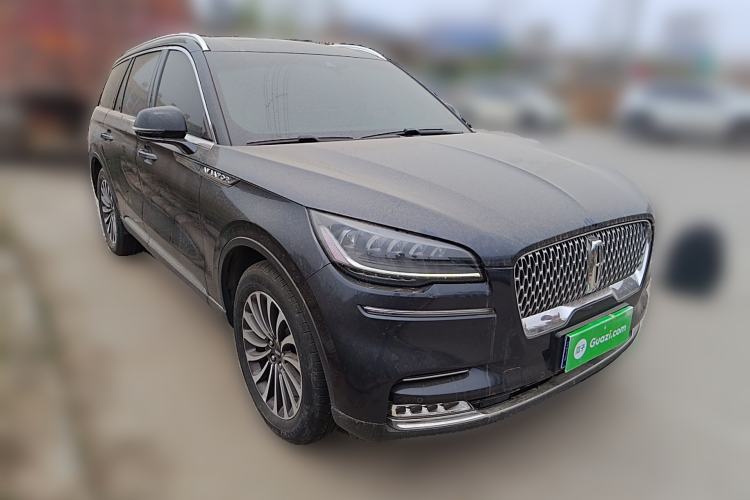 Used Lincoln Aviator 2022 3.0T V6 Four-Wheel Drive Luxury Edition Front Right 45 Deg
