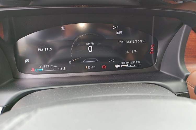 Used Lincoln Aviator 2022 3.0T V6 Four-Wheel Drive Luxury Edition Instrument Cluster