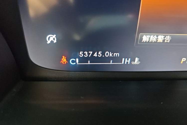 Used Lincoln Aviator 2022 3.0T V6 Four-Wheel Drive Centennial Limited Edition Odometer Close Up