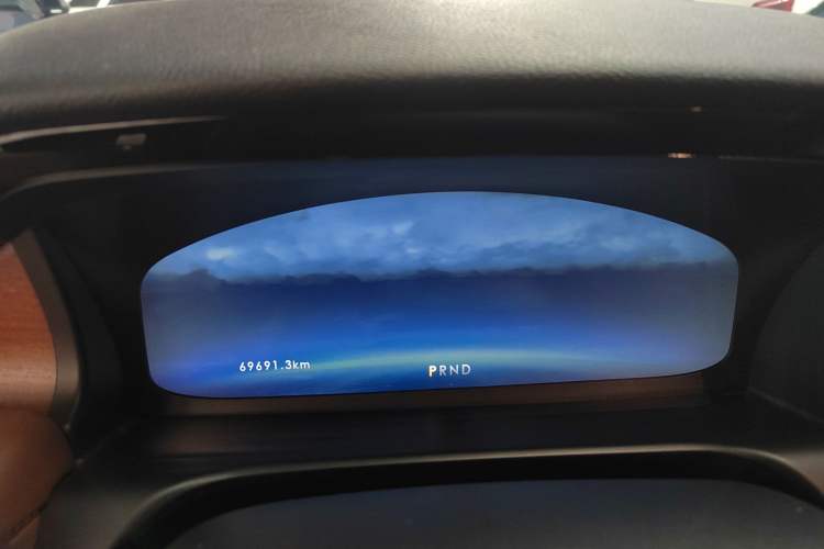 Used Lincoln Aviator 2022 3.0T V6 Four-Wheel Drive Luxury Edition Odometer Close Up