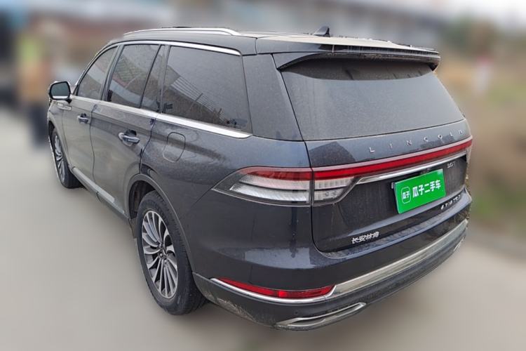 Used Lincoln Aviator 2022 3.0T V6 Four-Wheel Drive Luxury Edition Rear Left 45 Deg