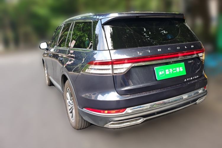 Used Lincoln Aviator 2022 3.0T V6 Four-Wheel Drive Luxury Edition Rear Left 45 Deg