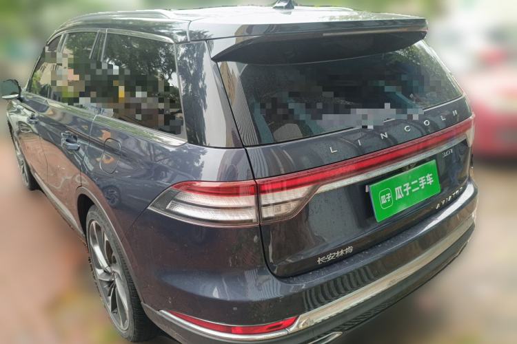Used Lincoln Aviator 2022 3.0T V6 Four-Wheel Drive Executive Edition Rear Left 45 Deg