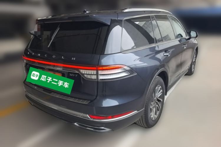 Used Lincoln Aviator 2022 3.0T V6 Four-Wheel Drive Luxury Edition Rear Right 45 Deg