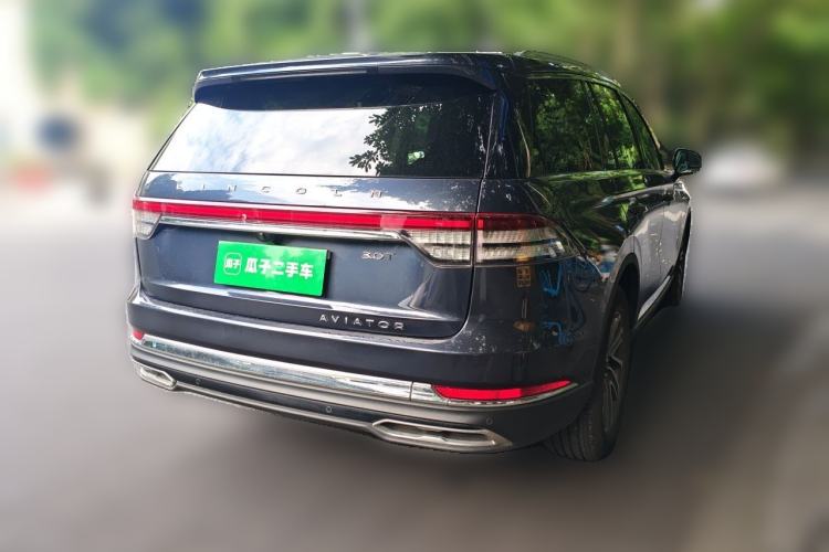 Used Lincoln Aviator 2022 3.0T V6 Four-Wheel Drive Luxury Edition Rear Right 45 Deg