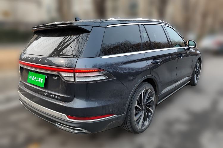 Used Lincoln Aviator 2022 3.0T V6 Four-Wheel Drive Executive Edition Rear Right 45 Deg