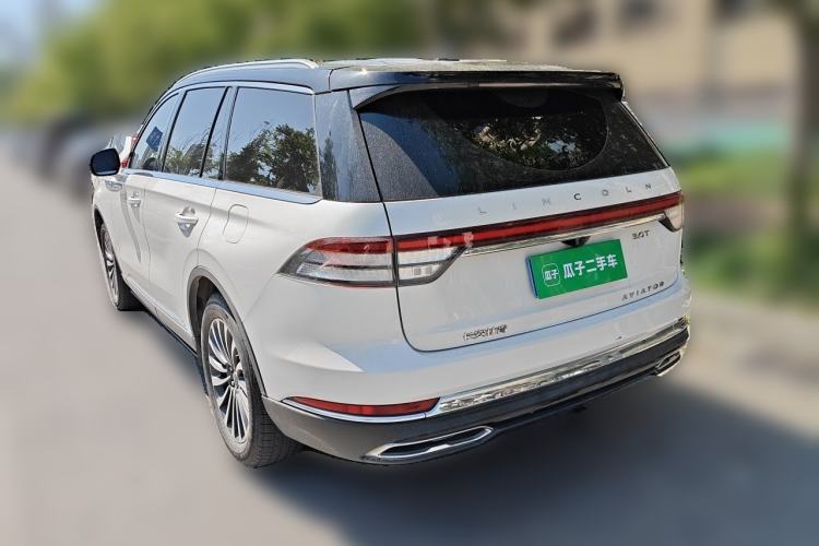 Used Lincoln Aviator 2022 3.0T V6 Four-Wheel Drive Luxury Edition Rear Left 45 Deg