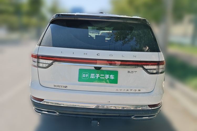 Used Lincoln Aviator 2022 3.0T V6 Four-Wheel Drive Luxury Edition Rear