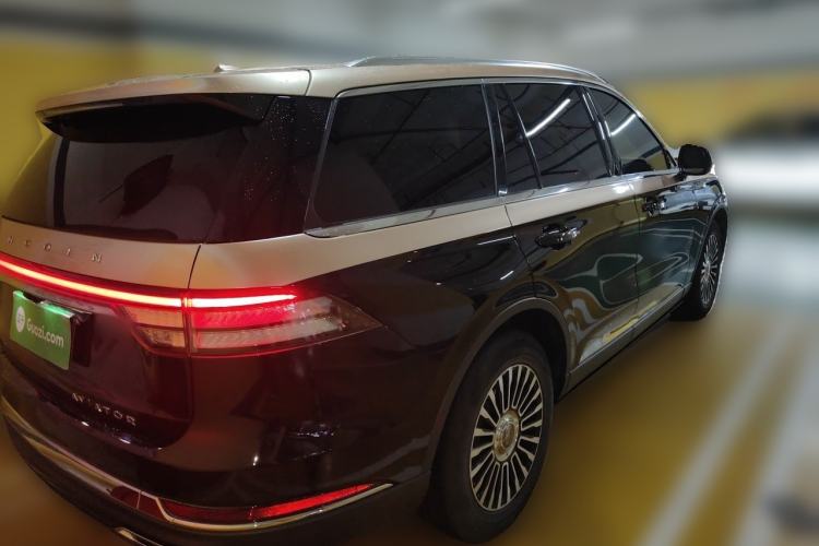 Used Lincoln Aviator 2022 3.0T V6 Four-Wheel Drive Luxury Edition Rear Right 45 Deg