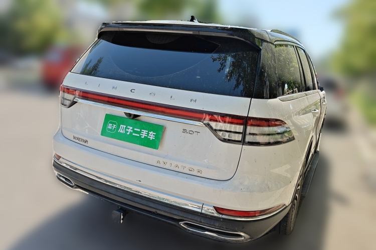 Used Lincoln Aviator 2022 3.0T V6 Four-Wheel Drive Luxury Edition Rear Right 45 Deg